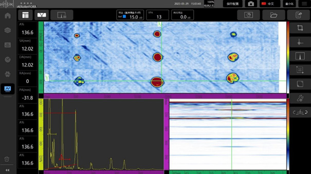 Roller probe sample 3
